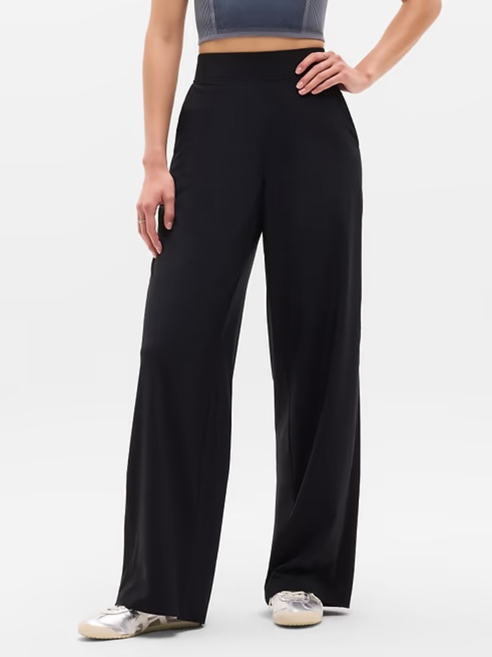 ATHLETA BROOKLYN MID RISE WIDE LEG PANT